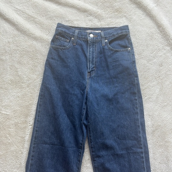 Levi’s High Waisted Straight Leg Jeans W25 L31 | Vintage 90s Y2K Mom Jean Fit - Picture 4 of 10